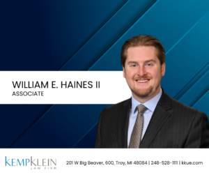 William Haines Attorney William E. Haines II Lawyer Troy Michigan Medicaid Trusts Business Asset Protection Probate Lititigation