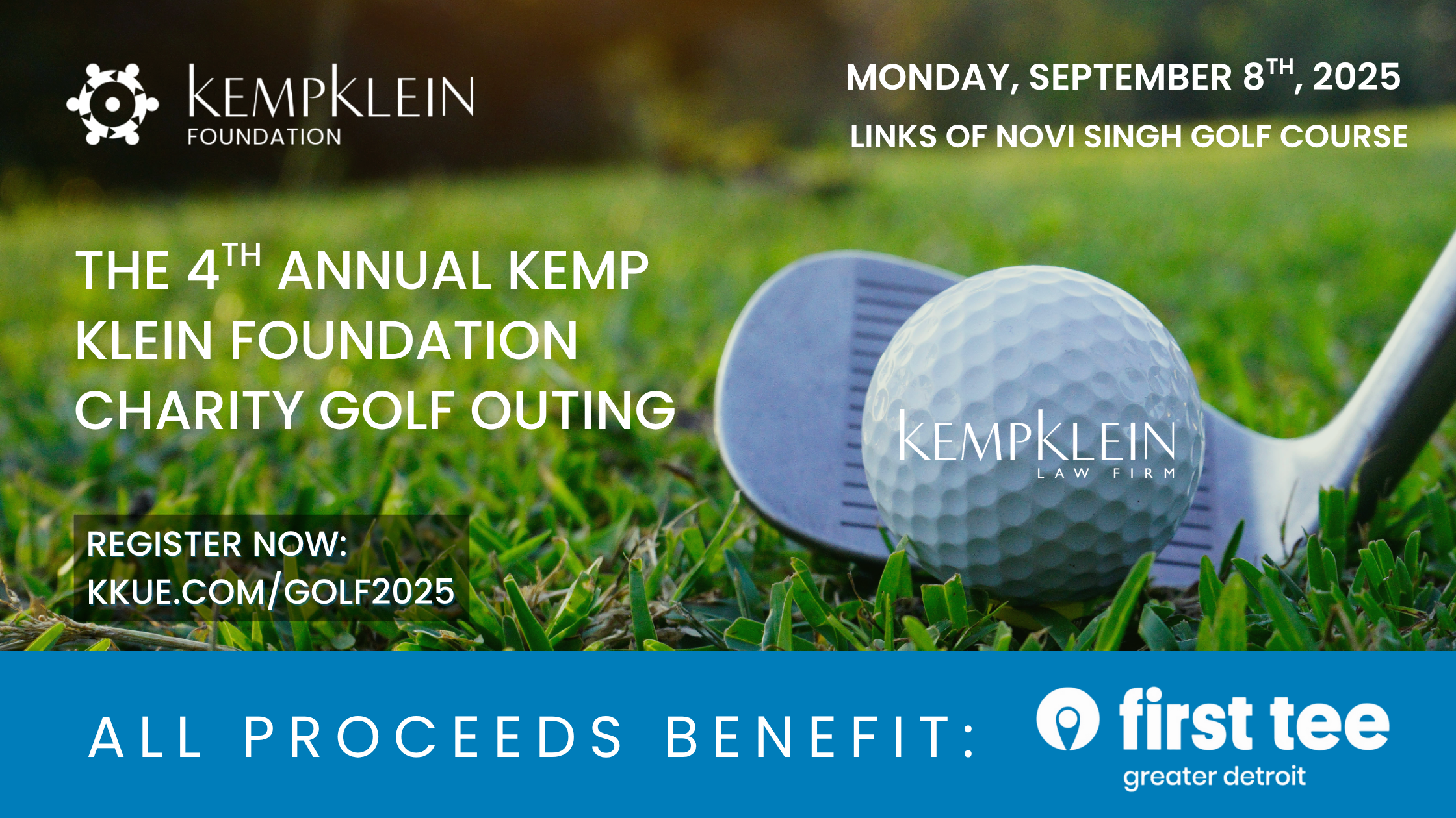 2025 Kemp Klein Foundation Charity Golf Outing Itinerary