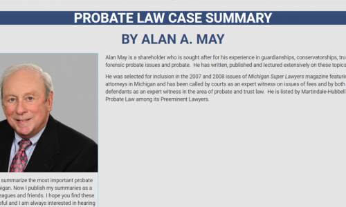 Probate Law Case Summary thumbnail